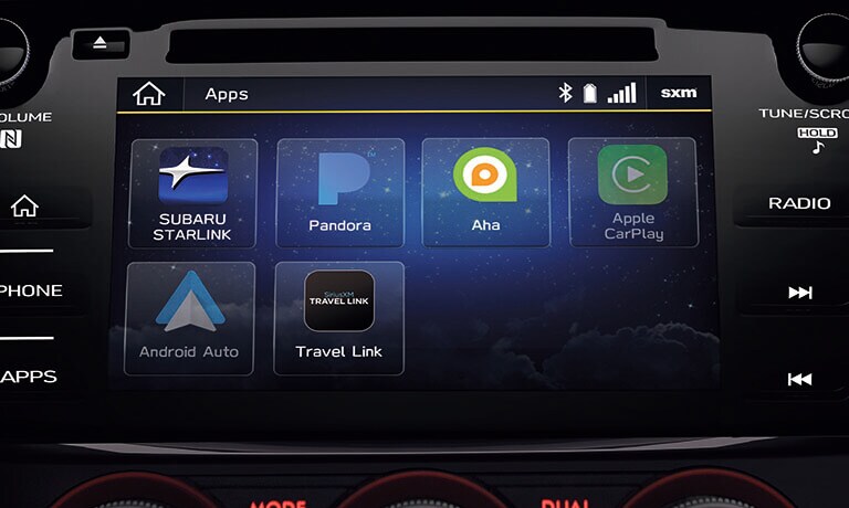 2021 Subaru WRX infotainment system