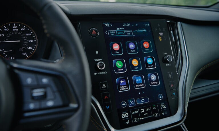 2022 Subaru Outback infotainment system