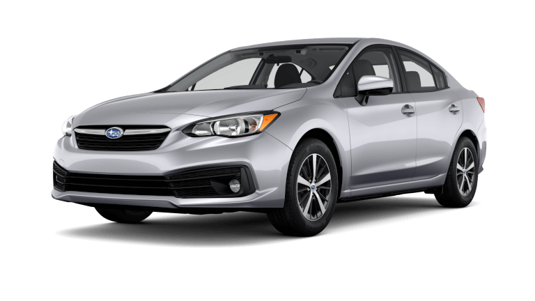 2022 Subaru Impreza Premium Sedan in ice silver metallic