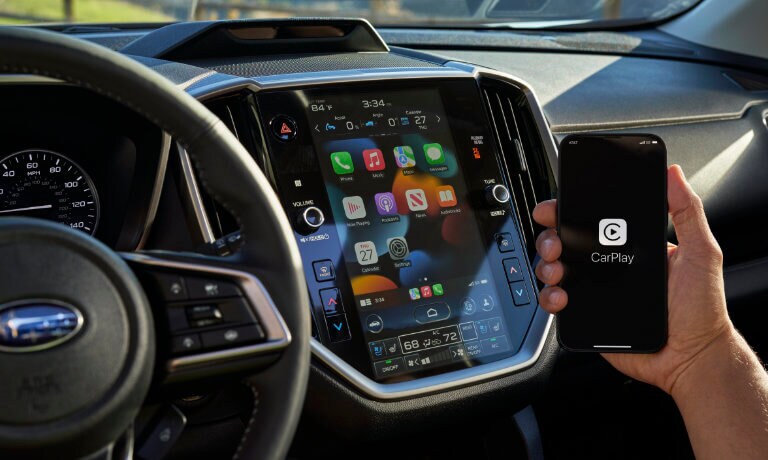 2023 Subaru Ascent Interior Infotainment Car Play System