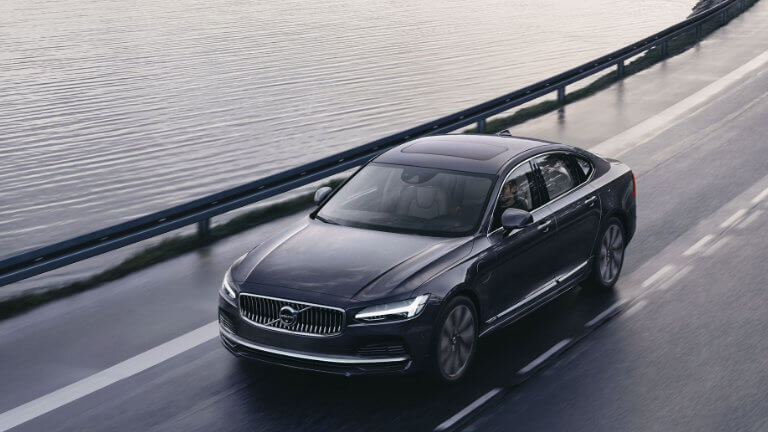 2025 Volvo S90 Exterior On Lake Road