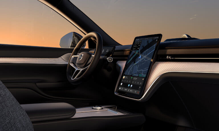 2025 Volvo EX90 Interior Front Seats And Dash