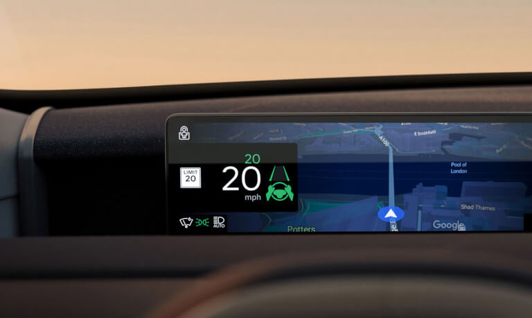2027 Volvo EX60 Interior Driver Display