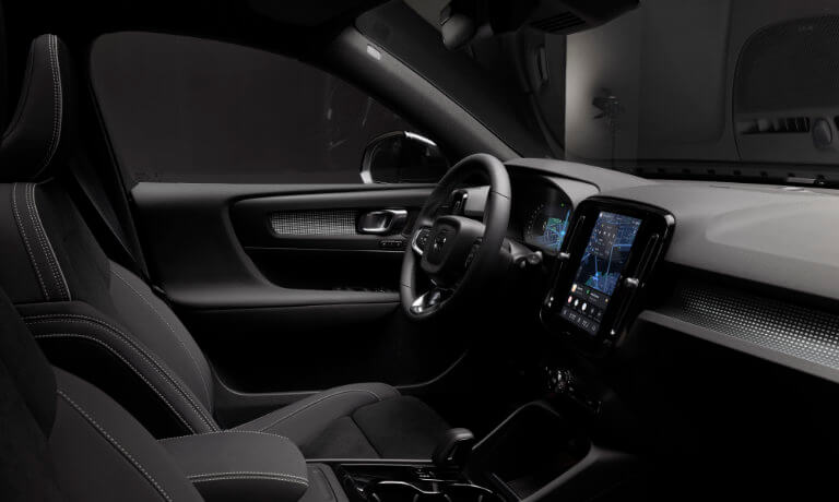2025 Volvo EX40 Interior Front Seating Side View