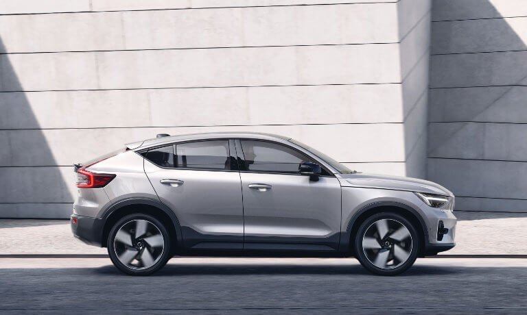 2024 Volvo C40 Recharge Exterior Outside Concrete Building