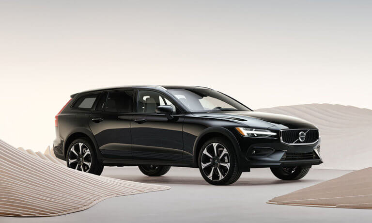 2025 Volvo V60 Cross Country Exterior Parked In Decorative Dunes