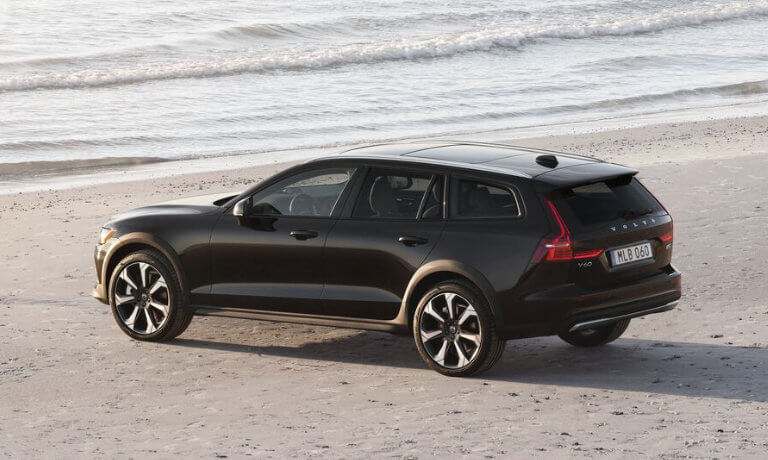 2025 Volvo V60 Cross Country Exterior Parked On Beach Shore
