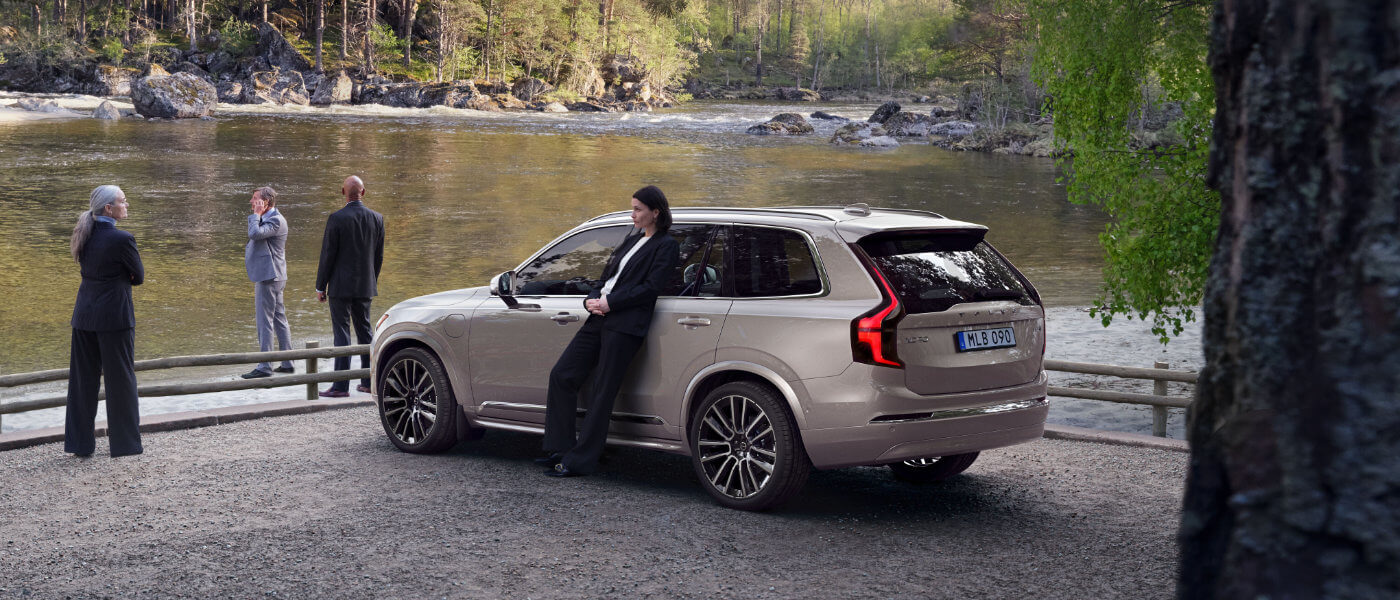 2026 Volvo XC90 Exterior Overlooking River