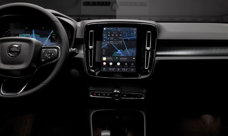 2025 Volvo EX40 Interior Infotainment System