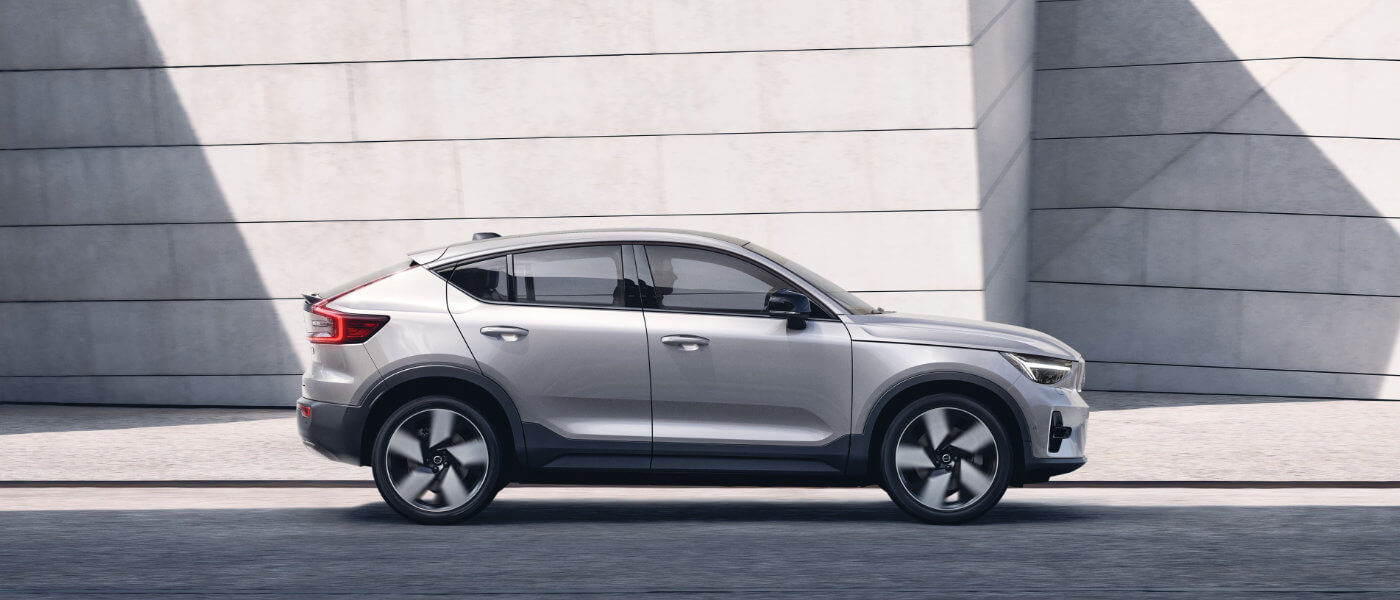 2024 Volvo C40 Recharge Exterior Outside Concrete Building