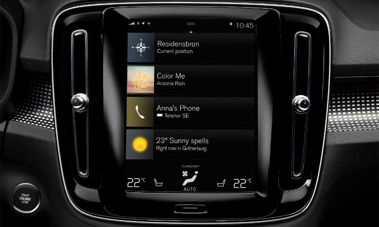 2020 Volvo XC40 technology
