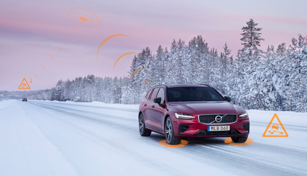 Volvo anti-slip technology