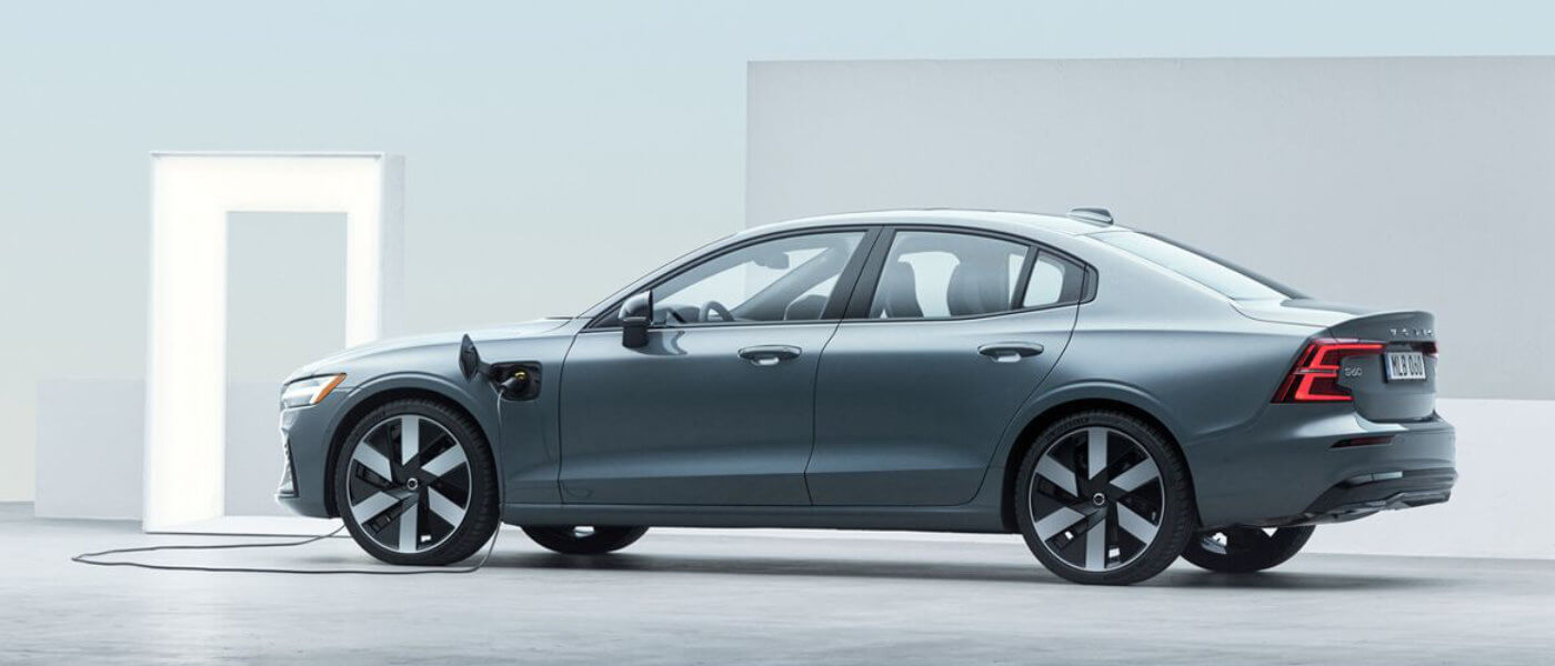 2024 Volvo S60 Exterior Charging In Light Room