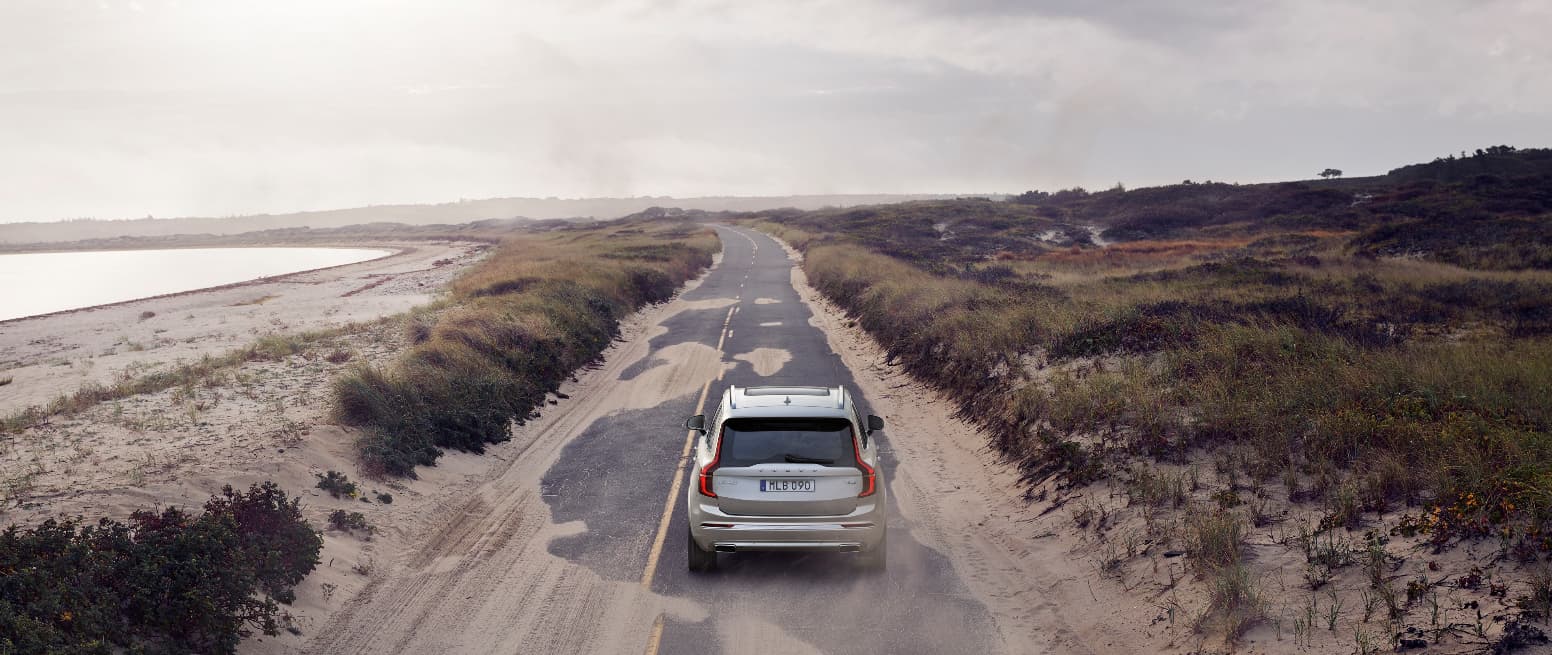 2021 Volvo XC90 driving away