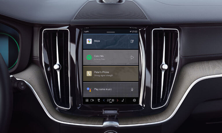 2023 Volvo XC60 Recharge Interior Infotainment System