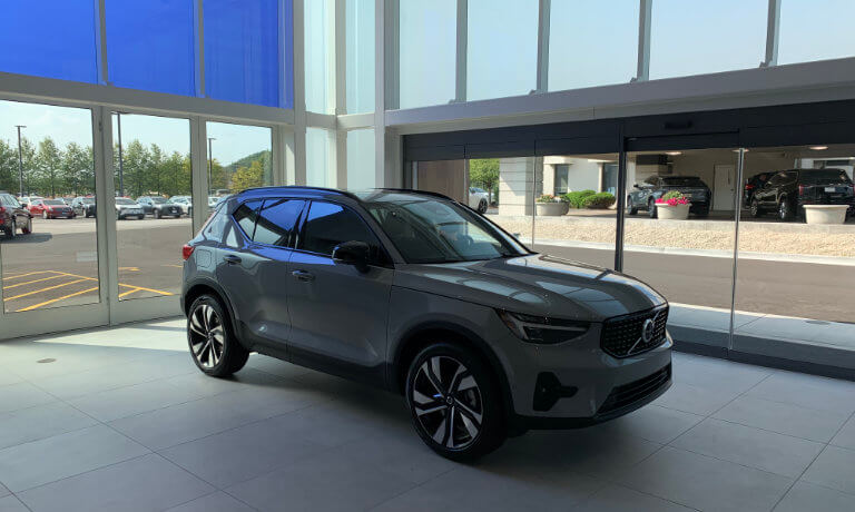 McLaughlin Volvo Interior Showroom With Vehicle and Windows