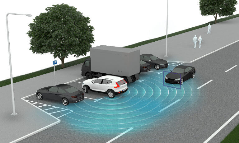 Volvo IntelliSafe Cross Traffic Alert