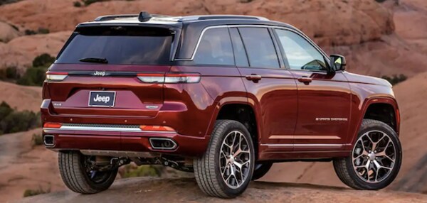 Red 2023 Jeep Grand Cherokee SUV
