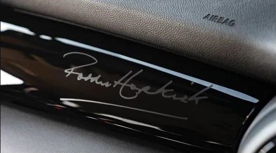 4.Alt Text A closeup of the Paddy Hopkirk autographed dashboard.jpg