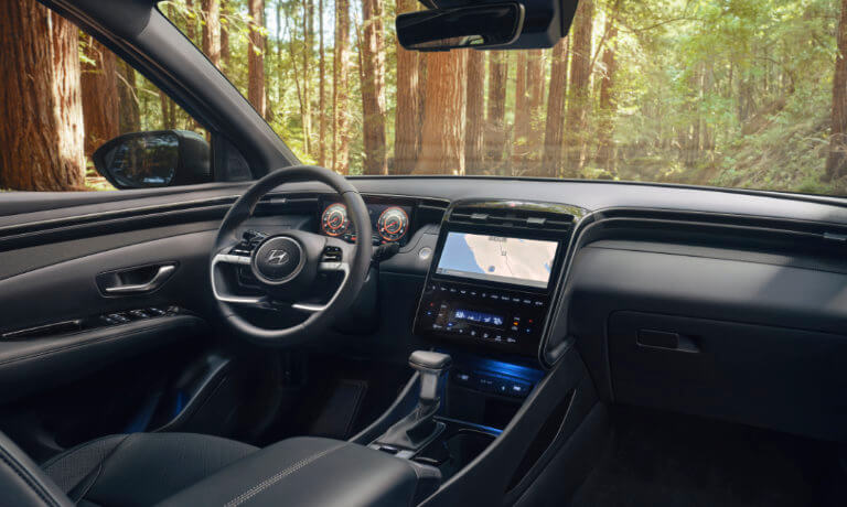 2022 Hyundai Santa Cruz interior front
