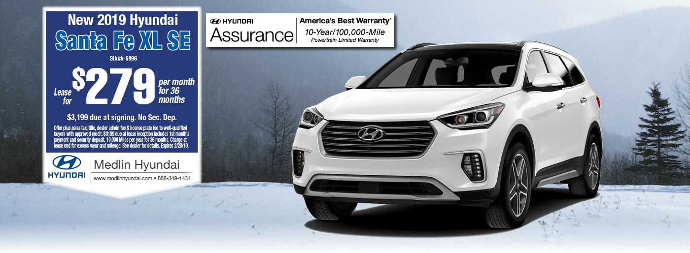 2019 Hyundai Santa Fe XL SE