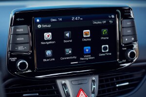 2018 Hyundai Elantra GT: 8-in. Navigation Display