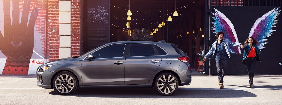 2018 Hyundai Elantra GT in urban setting