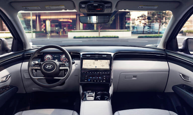2022 Hyundai Tucson interior front