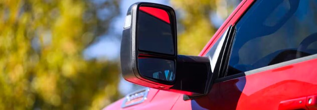 class-exclusive available power convex trailer tow mirrors