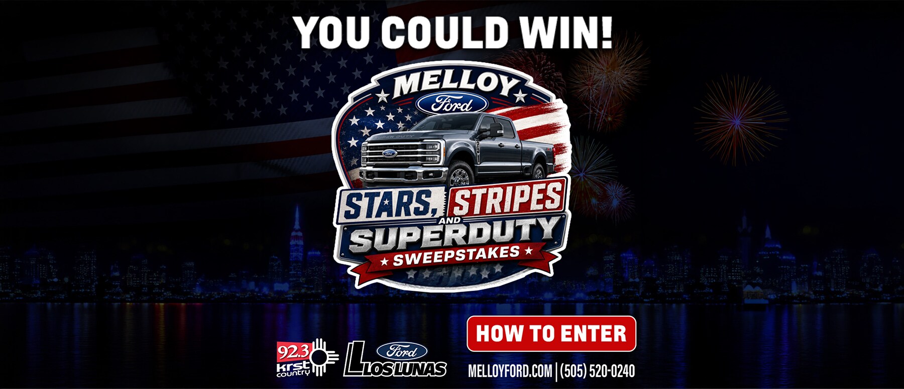 Stars, Stripes and Super Duty Ford F-250 Giveaway
