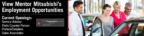Mentor Mitsubishi Employment Opportunities