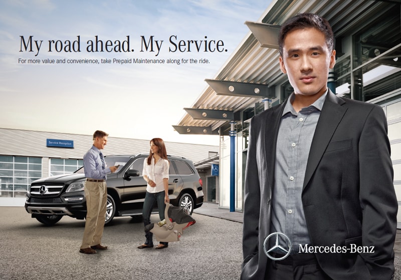 Mercedes benz star service prepaid maintenance #6
