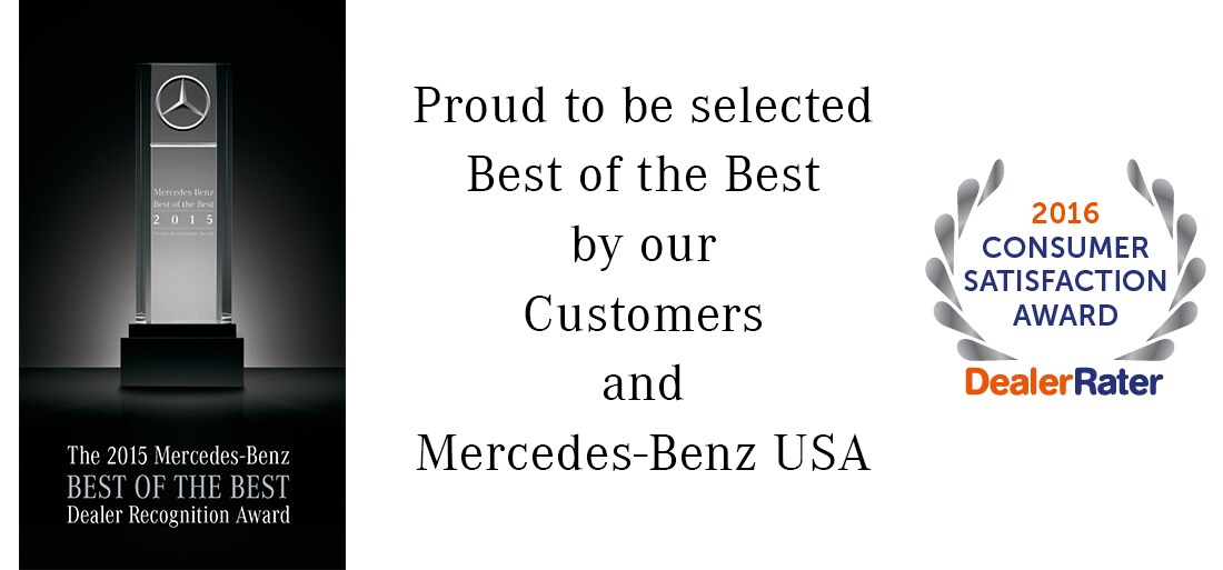 Best of the Best 2015 & Dealer Rater Consumer Satisfaction Award;