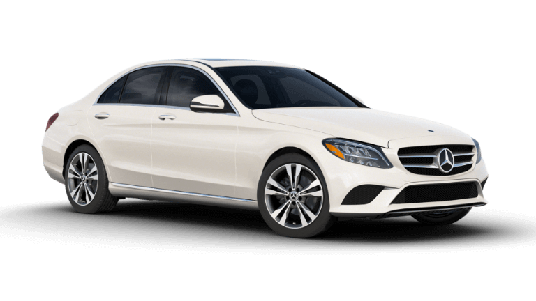 2020 Mercedes C-Class Sedan in designo Diamond White