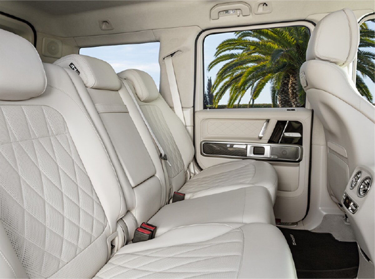Inside G-Wagon