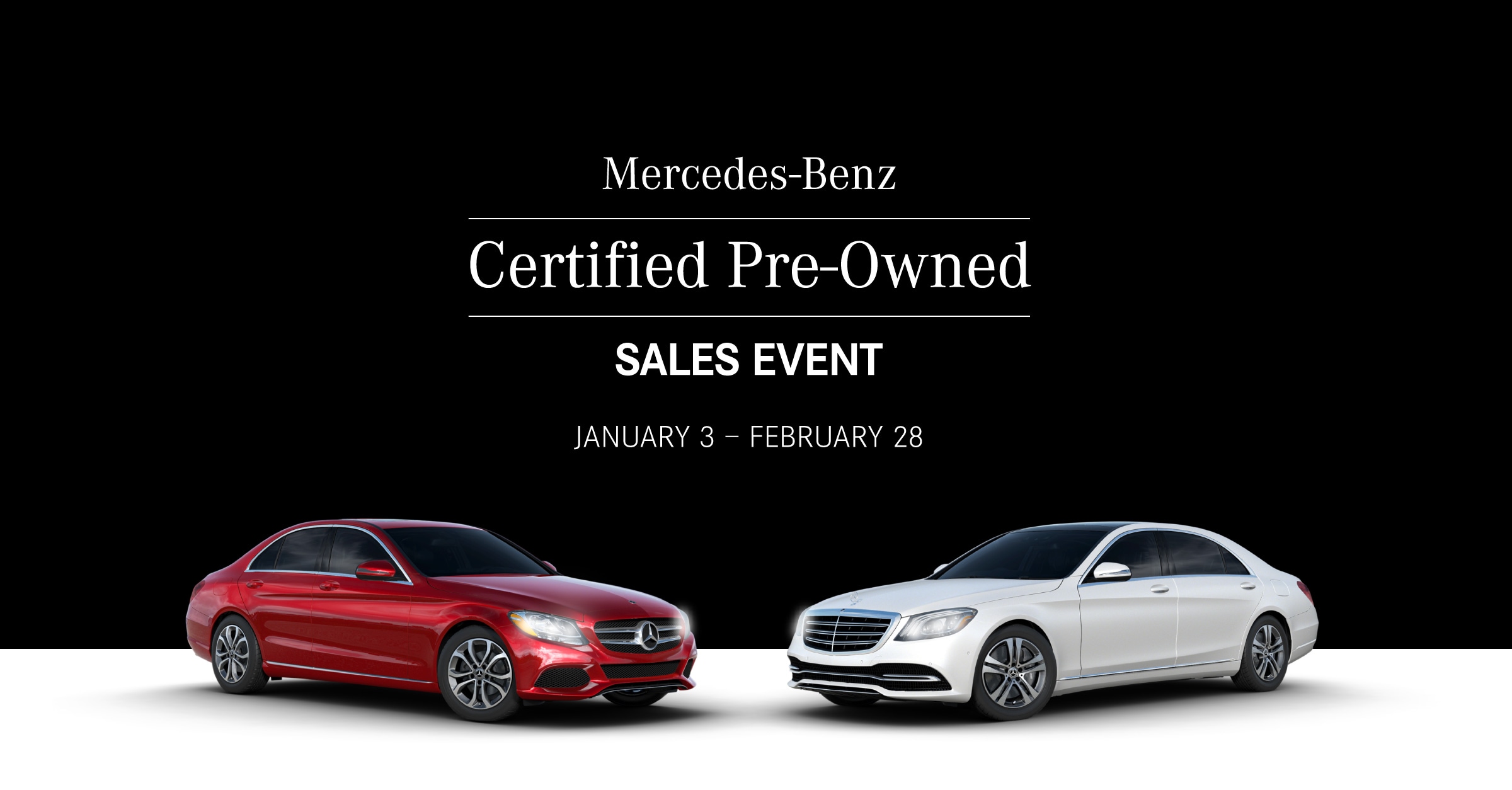 Certified Pre-Owned Sales Event Banner