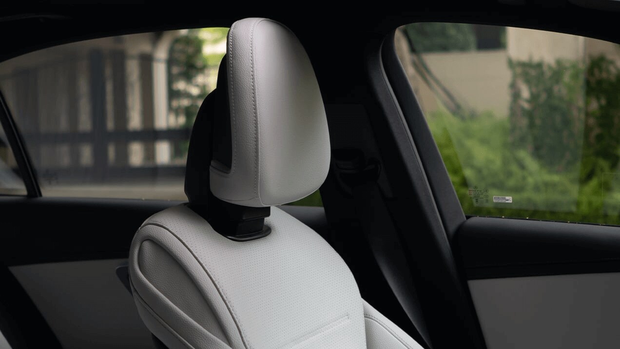 Interior shot of Mercedes-Benz C-Class Sedan