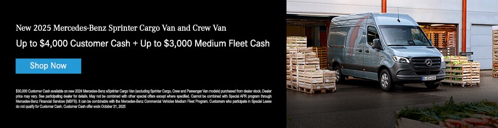 Mercedes-Benz Vans Special Offers