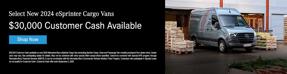 Mercedes-Benz Vans Special Offers