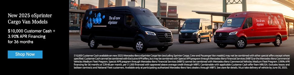 Mercedes-Benz Vans Special Offers