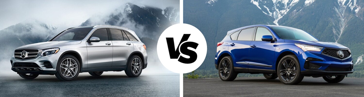 Head to head look at the 2019 Mercedes-Benz GLC vs 2019 Acura RDX