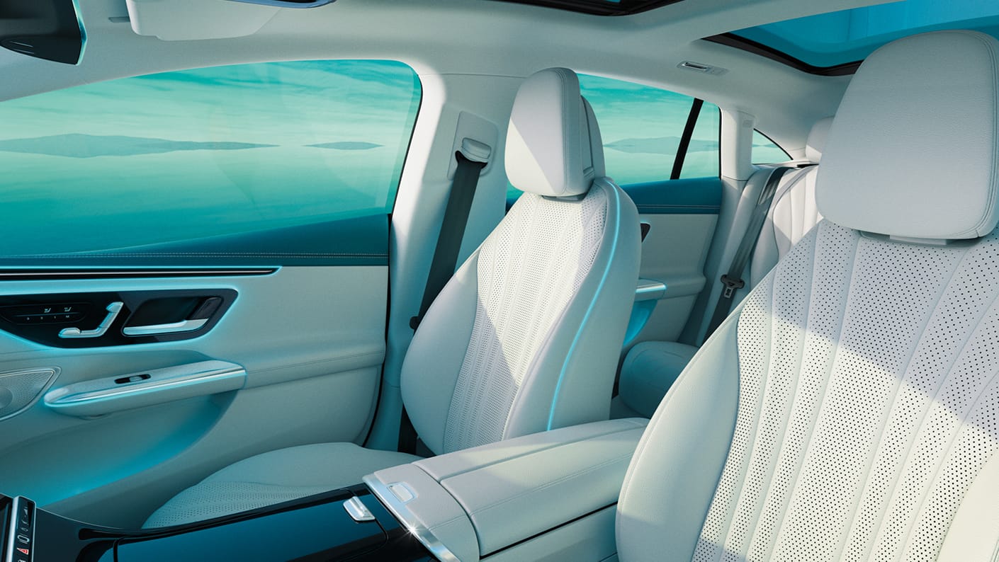 New 2023 Mercedes-Benz EQE Interior Near you in Pine Hurst, NC