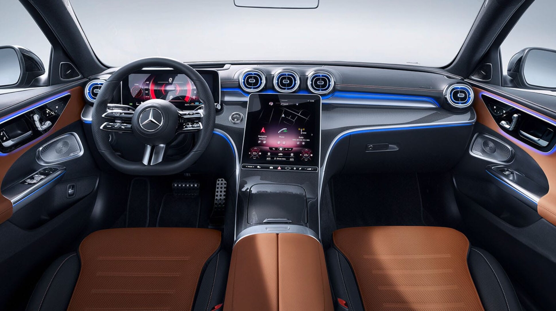 New 2022 Mercedes-Benz C-Class Interior Near Hope Mills