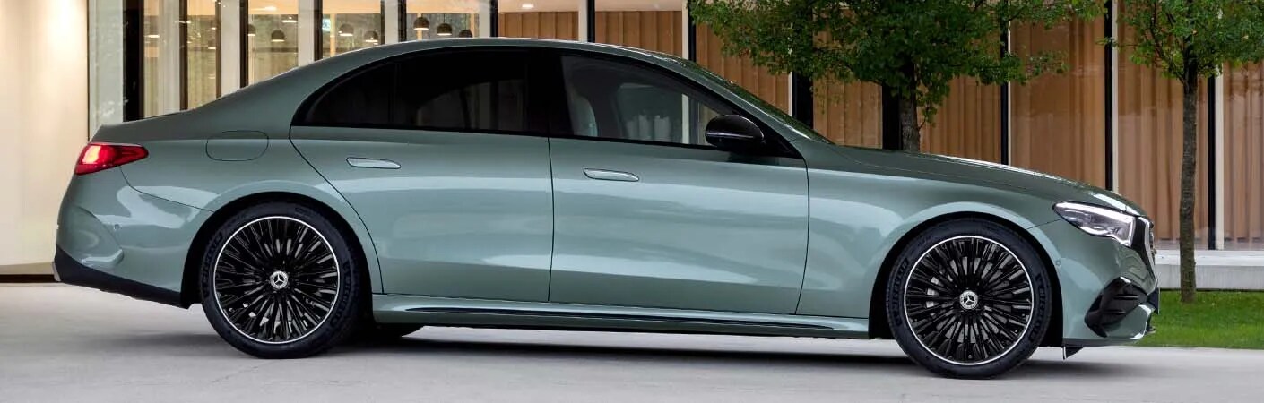 Exterior shot of Mercedes-Benz E-Class