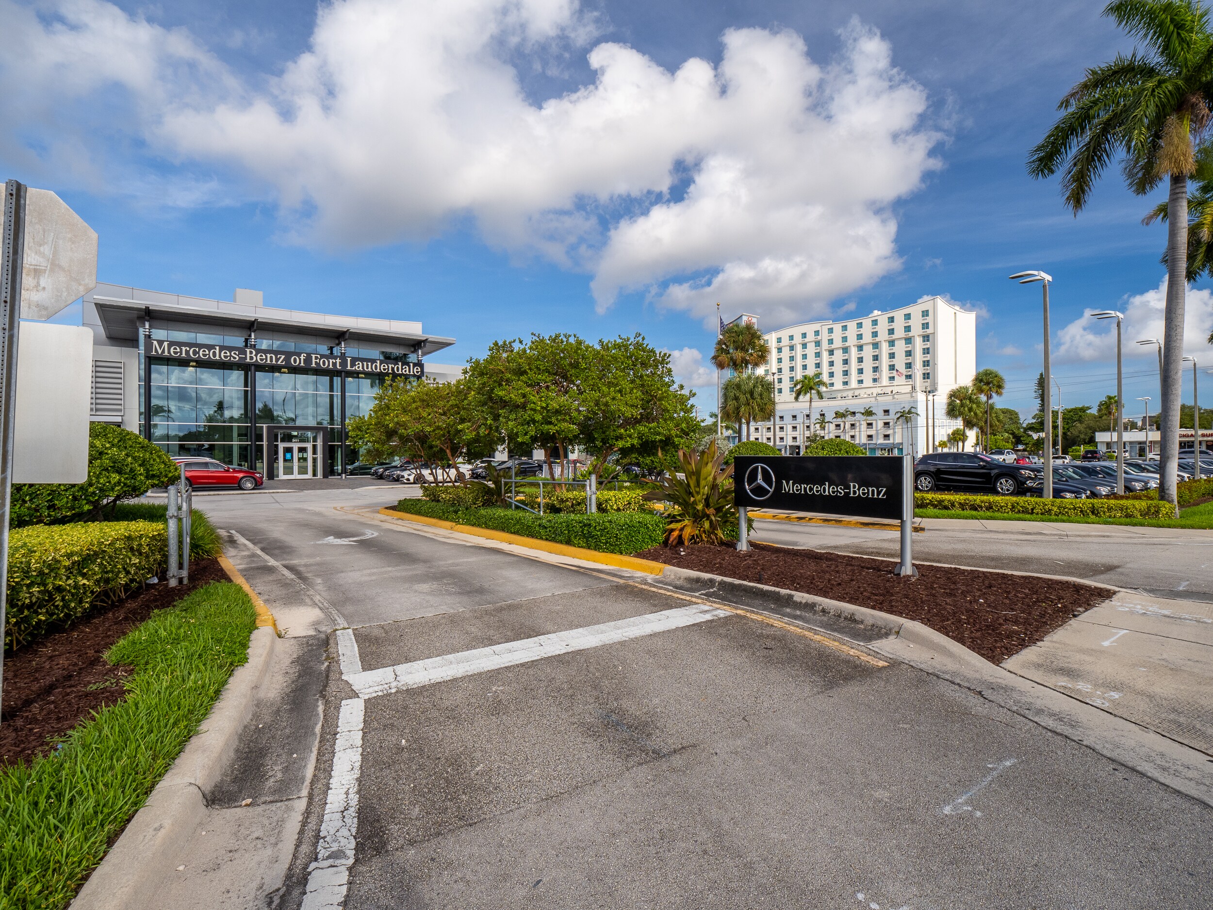 Get directions to Mercedes-Benz of Fort Lauderdale - a Mercedes-Benz dealership
offering sales, service, and parts in Mercedes-Benz of Fort Lauderdale Outside
view of Mercedes-Benz of Fort Lauderdale