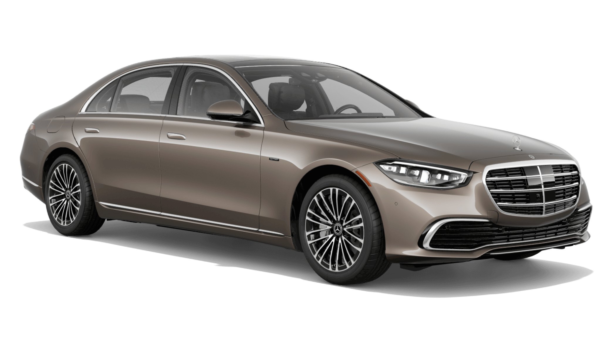 Mercedes-Benz S-Class S 580e in Sonoran Brown