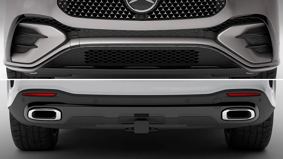 Mercedes-Benz GLE with Night Package accents