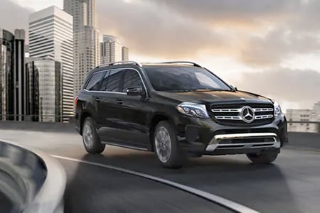 Black Mercedes-Benz GLS