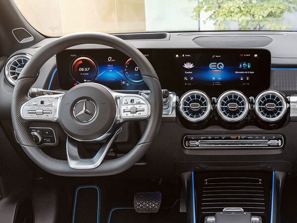 2022 EQB SUV Interior