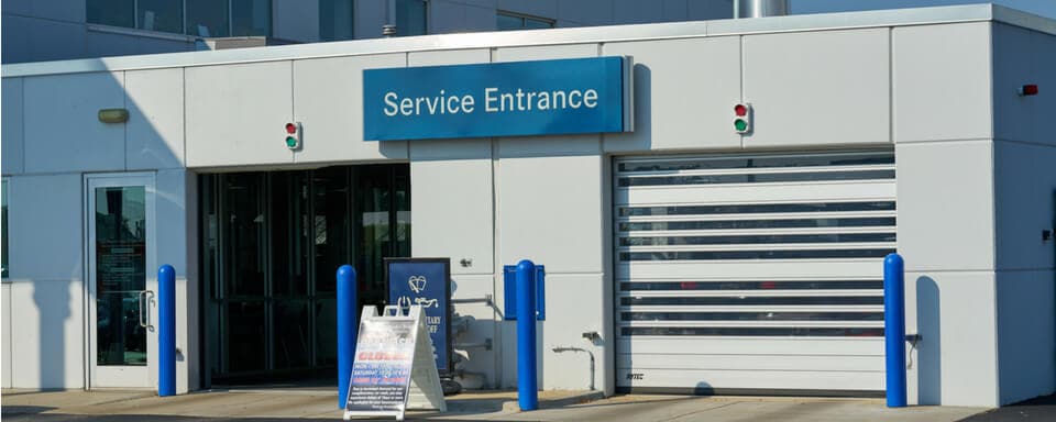 Mercedes-Benz of Naperville Service Center Mercedes-Benz of Naperville service center entrance